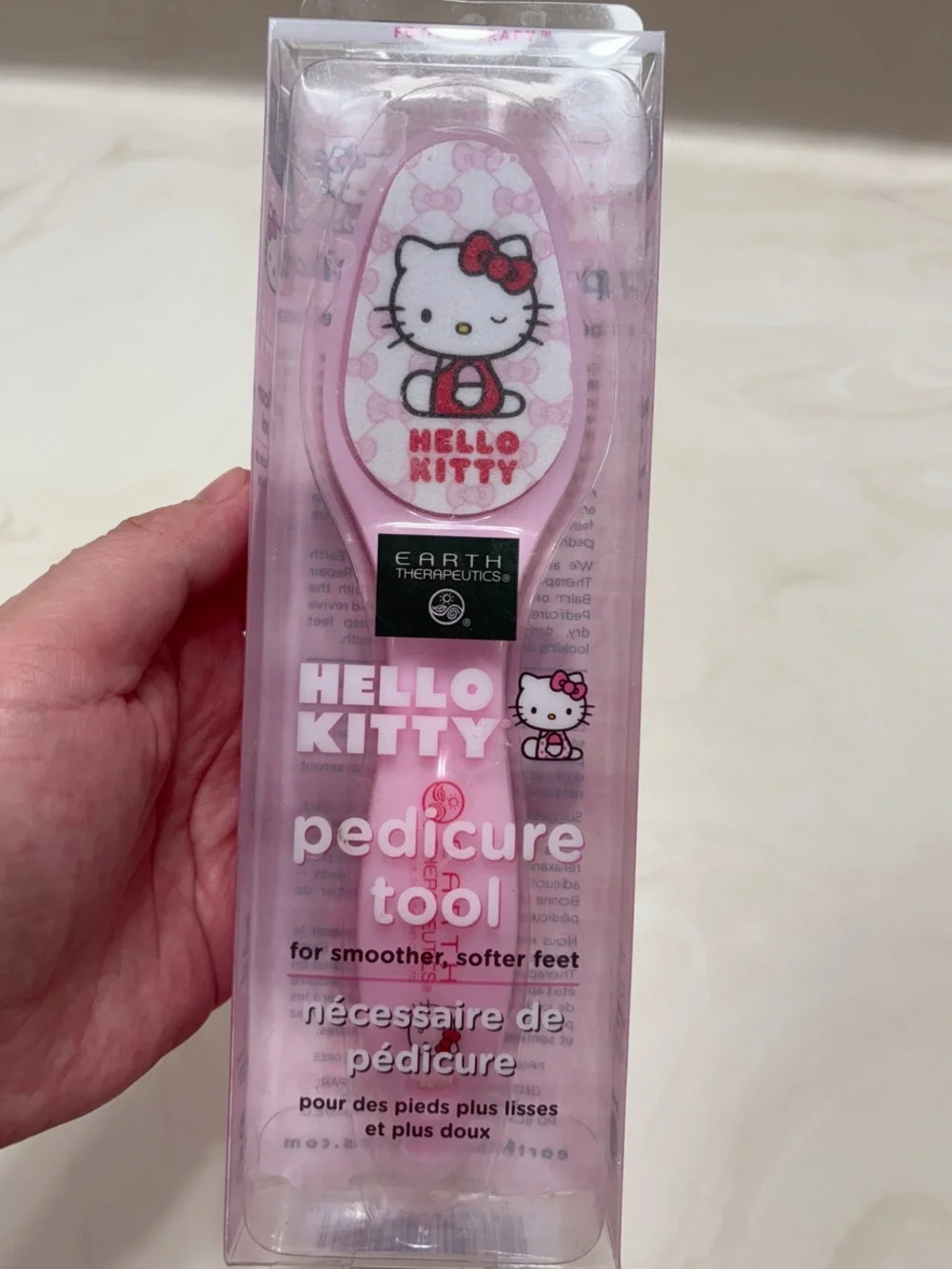 Hello Kitty Pink Pedicure Tool with Character Accent